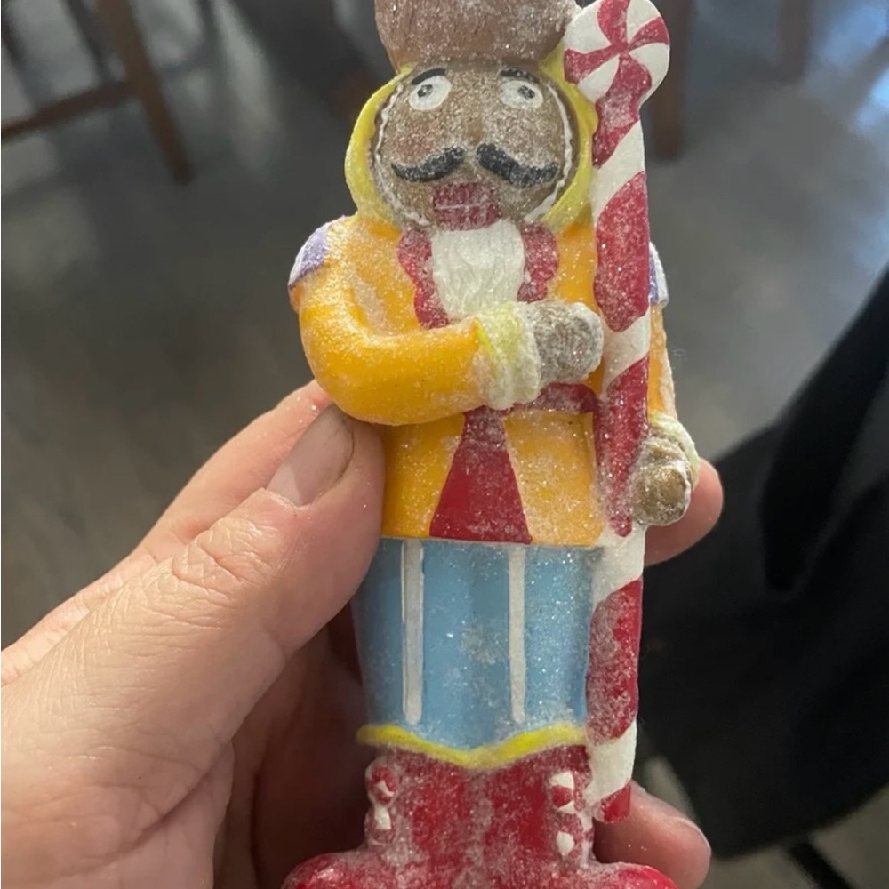 Christmas Nutcracker Stocking Holder Holiday Seasonal Decor Home